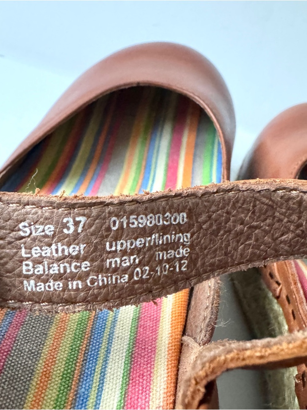 Dansko Jute Maryjane Full Grain Brown Leather Clogs Size 37 - Picture 10 of 10
